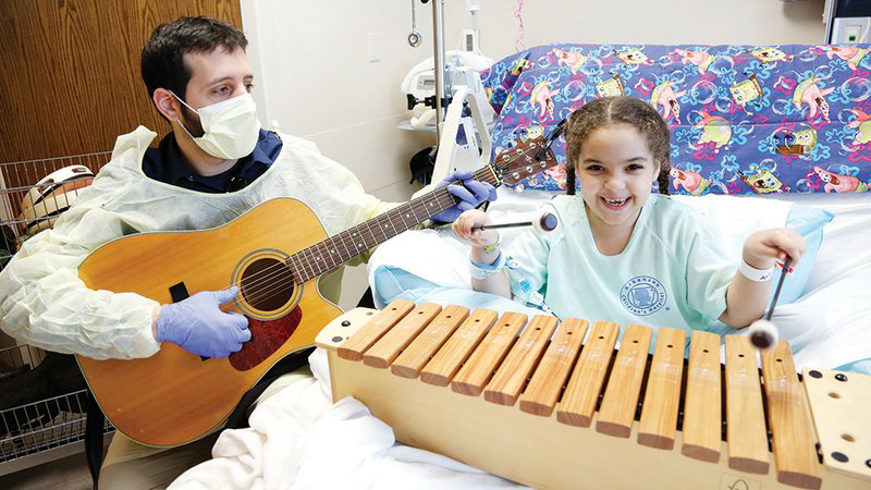 برنامه های موسیقی درمانی و سرطان